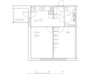 Apajakuja 1 | 2H+K 46,0m2 | Joensuun Elli